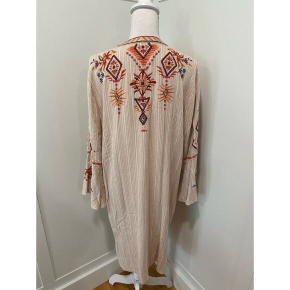 Johnny Was Workshop Kirpa Circle Sleeve Dress - Picture 7 of 7